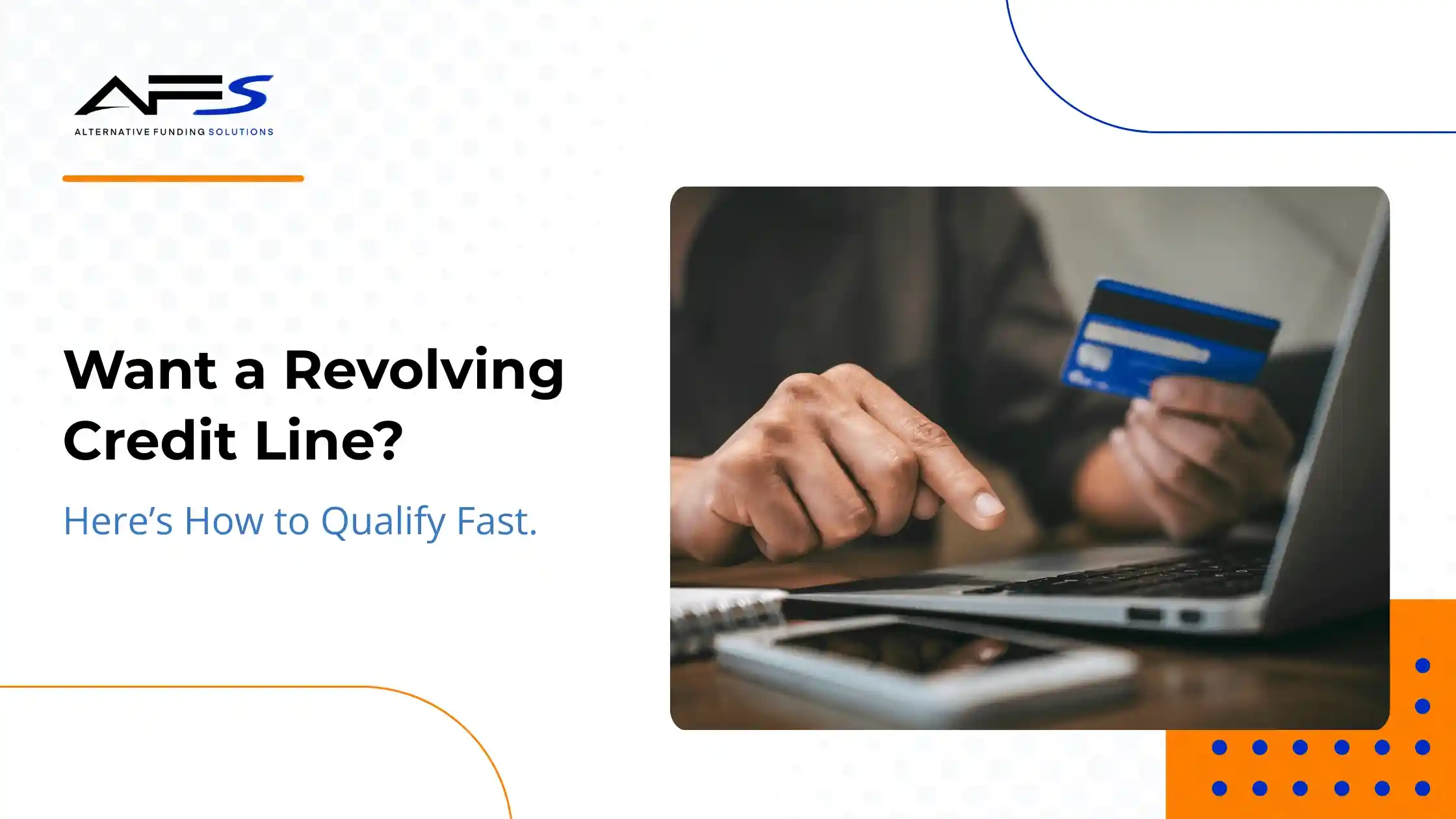 Business owner qualifying for a revolving line of credit